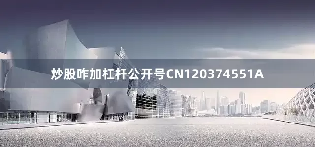 炒股咋加杠杆公开号CN120374551A