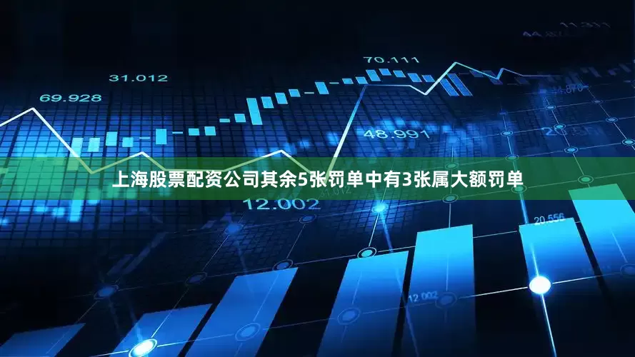 上海股票配资公司其余5张罚单中有3张属大额罚单