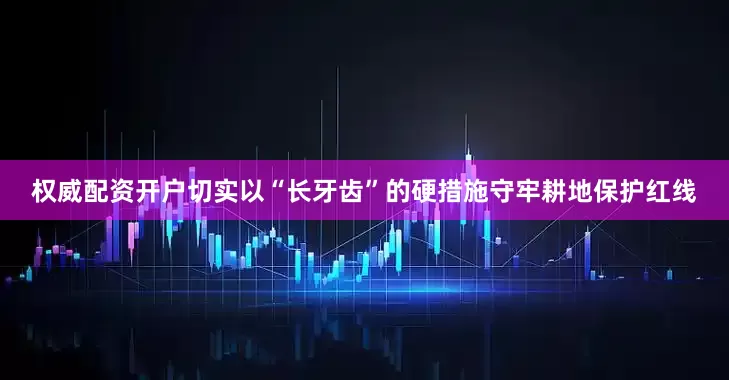 权威配资开户切实以“长牙齿”的硬措施守牢耕地保护红线